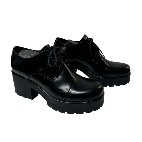 Vagabond Black Platform Shoes - Picture 2 of 16